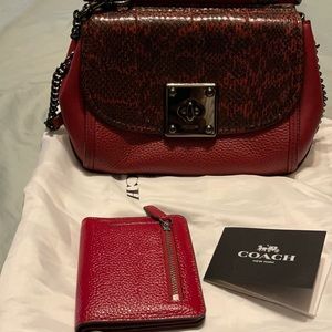Authentic Coach shoulder bag from their reserved line.